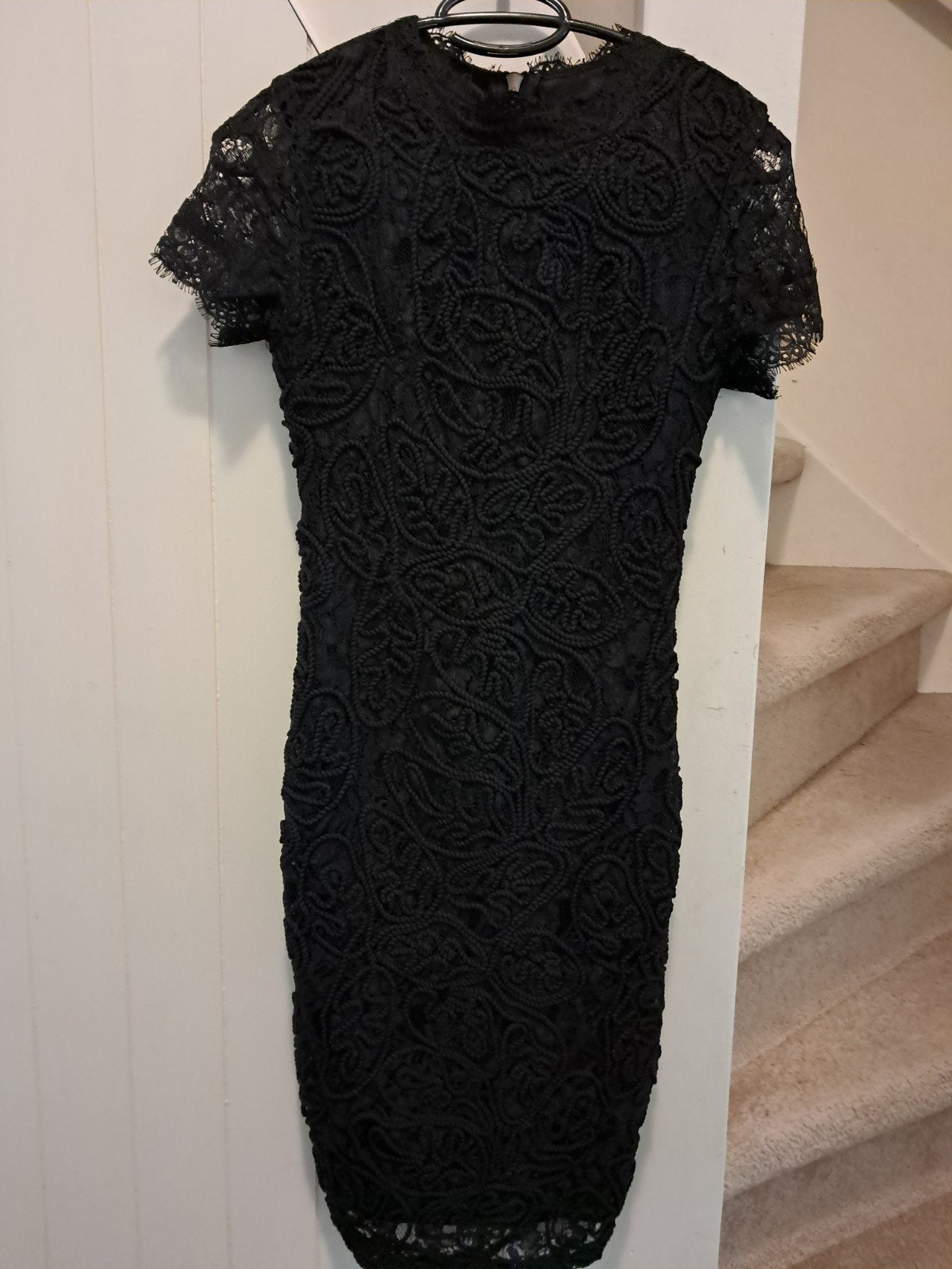 Coolcat Zwart Kanten Jurkje Maat S, Kleding | Dames, Zwart, Ophalen of Verzenden, Coolcat, Maat 36 (S)