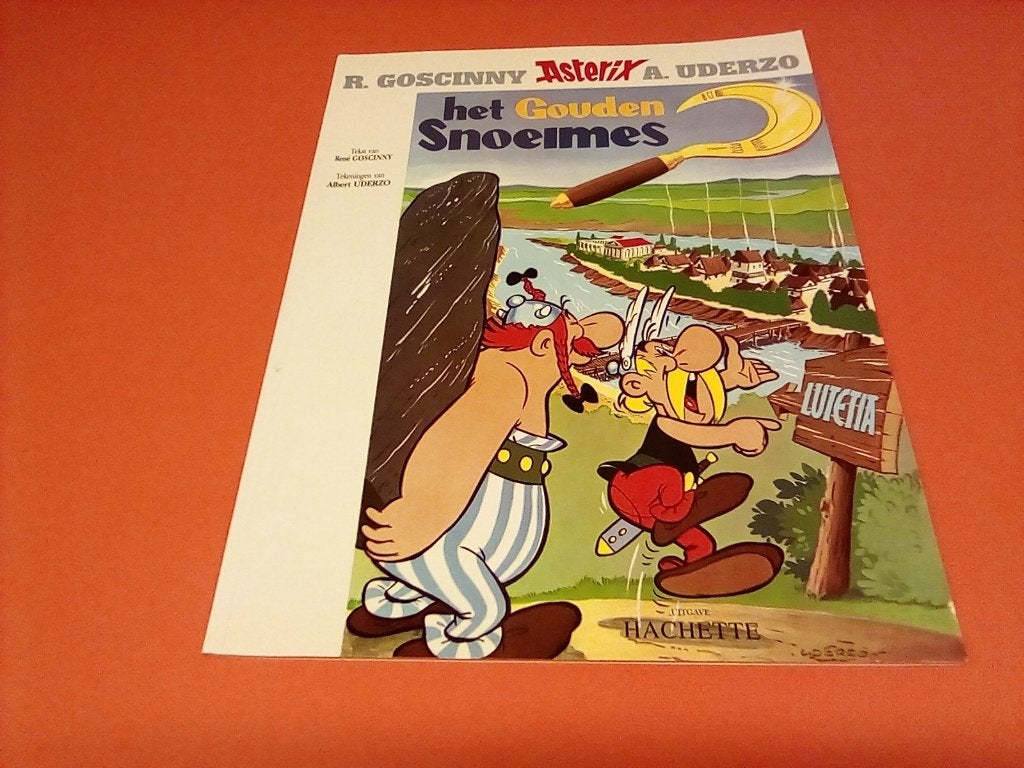 asterix /// het gouden snoeimes ///, Boeken, Eén stripboek, Ophalen of Verzenden, Gelezen