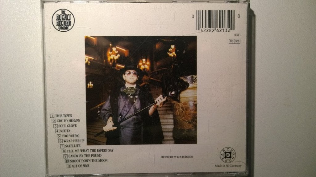 Elton John - Ice On Fire, Ophalen of Verzenden, Zo goed als nieuw, Pop, Album