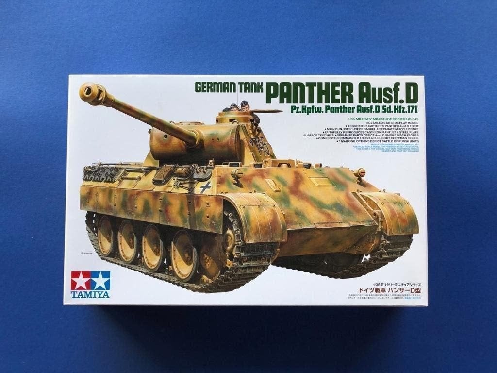 Tamiya 35345 panther super set 1/35 pe loopje 12666 12664, Verzenden, 1:32 tot 1:50, Nieuw, Italeri