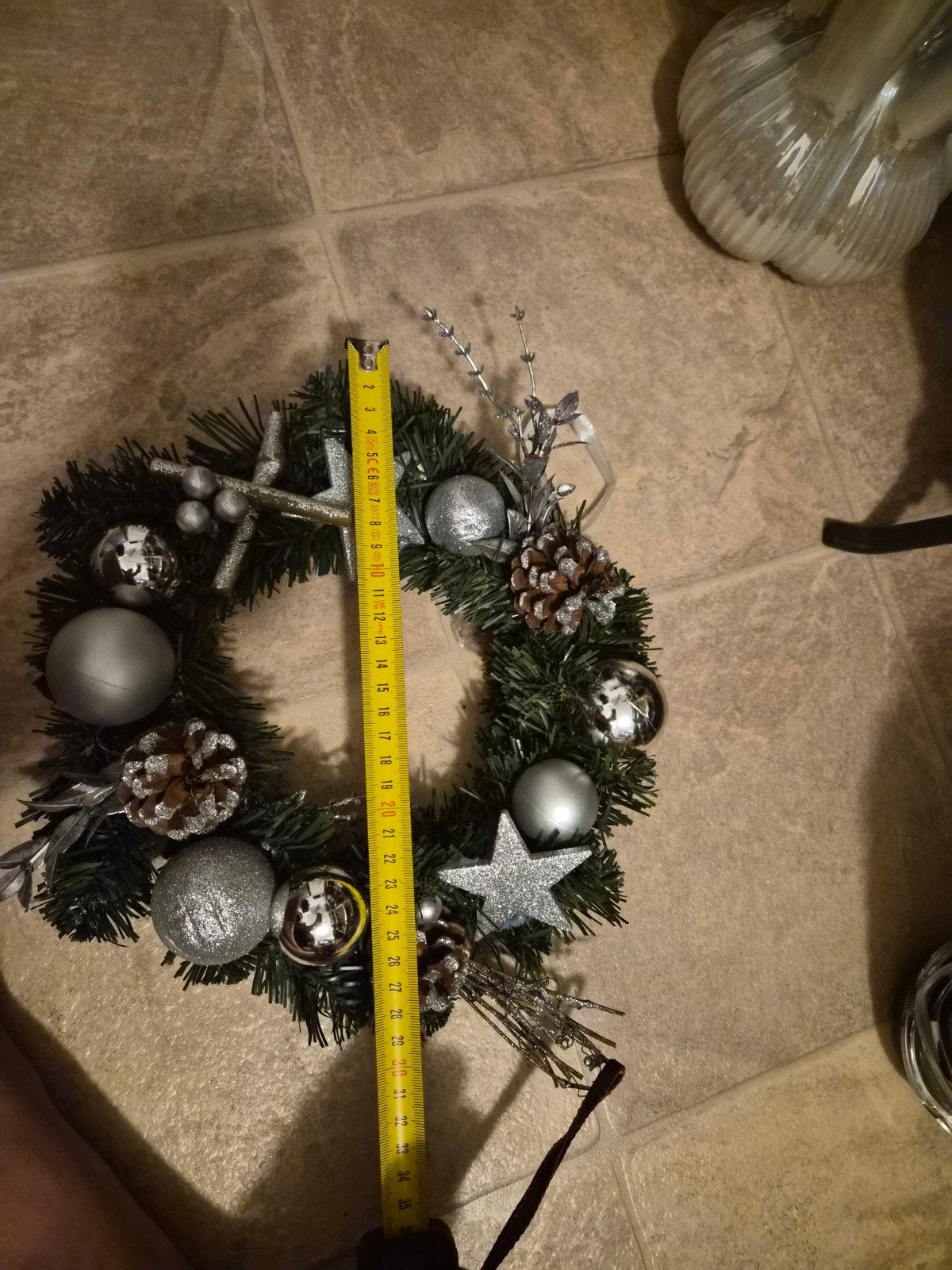 kerstkrans 30 cm, Huis en Inrichting, Ophalen of Verzenden