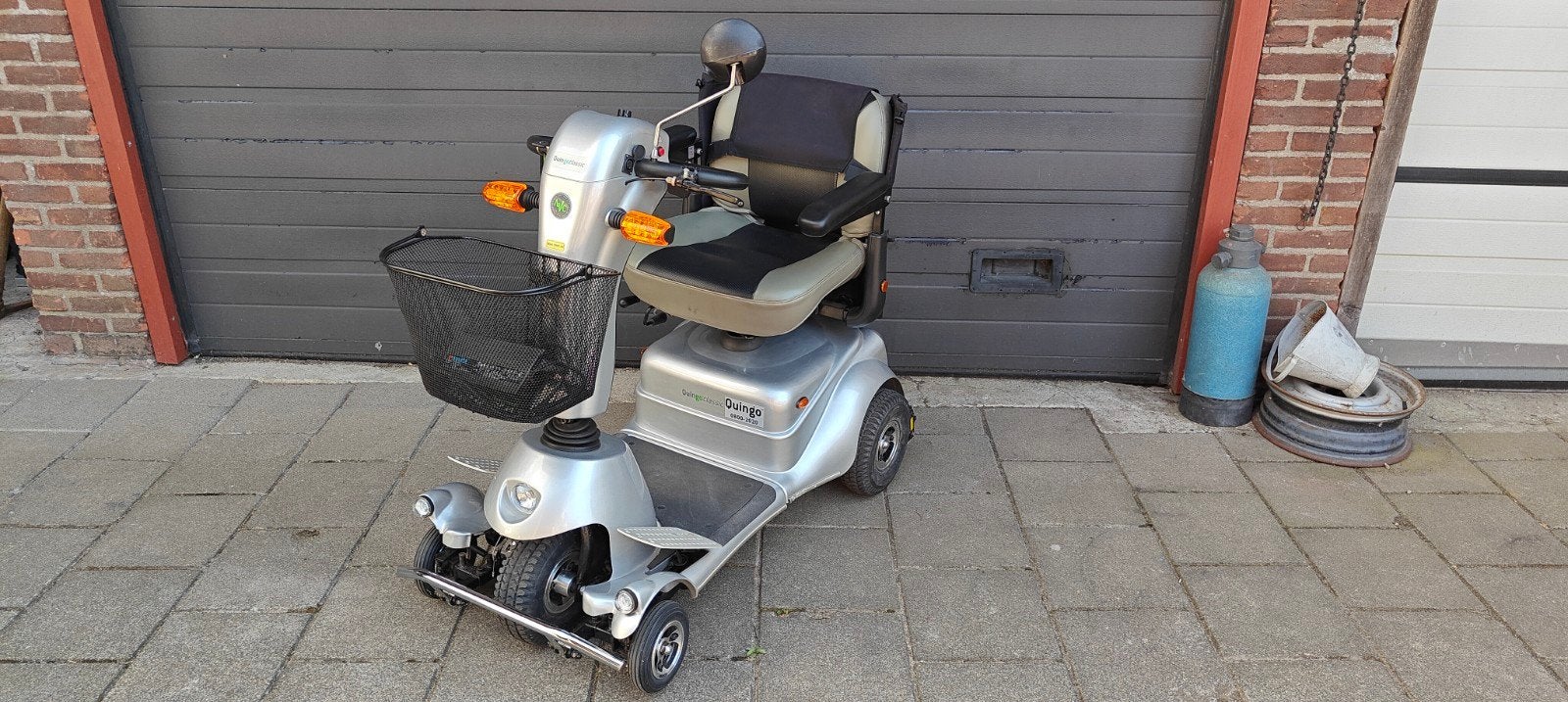 Quingo classic Scootmobiel, Ophalen