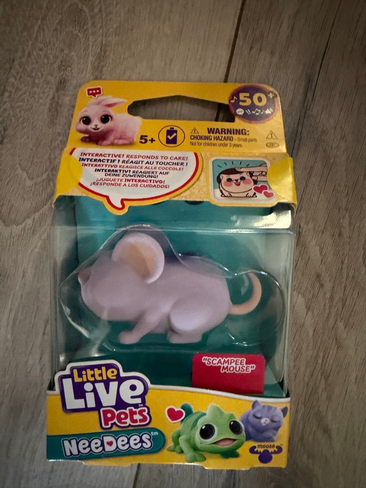 Little Live Pets NeeBees Scampy Mouse - Nieuw in verpakking, Ophalen of Verzenden, Nieuw, Jongen of Meisje