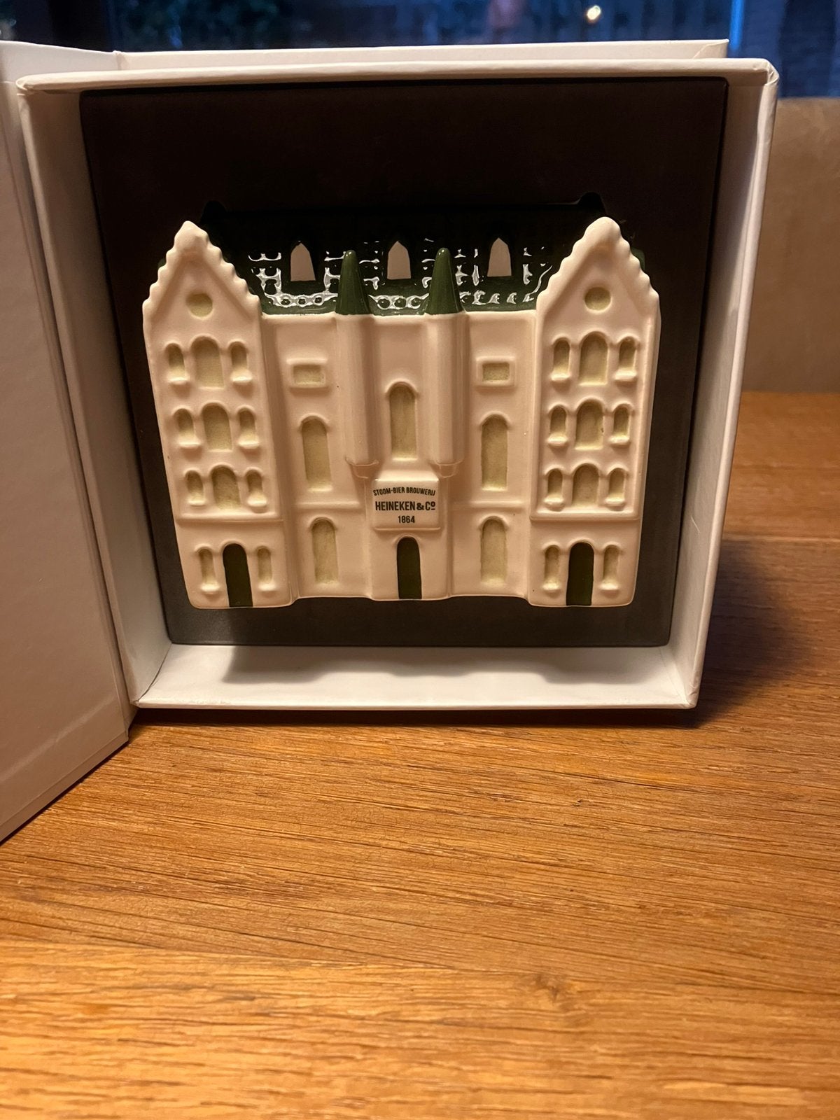 Vintage heineken miniatuur brouwerij 150 jaar goedewaagen, Verzamelen, Ophalen of Verzenden, Zo goed als nieuw, Overige typen