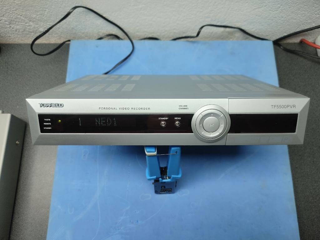 Topfield tf5500pvr satelliet ontvanger met 1tb harddisk, Ophalen of Verzenden, Zo goed als nieuw, Decoder