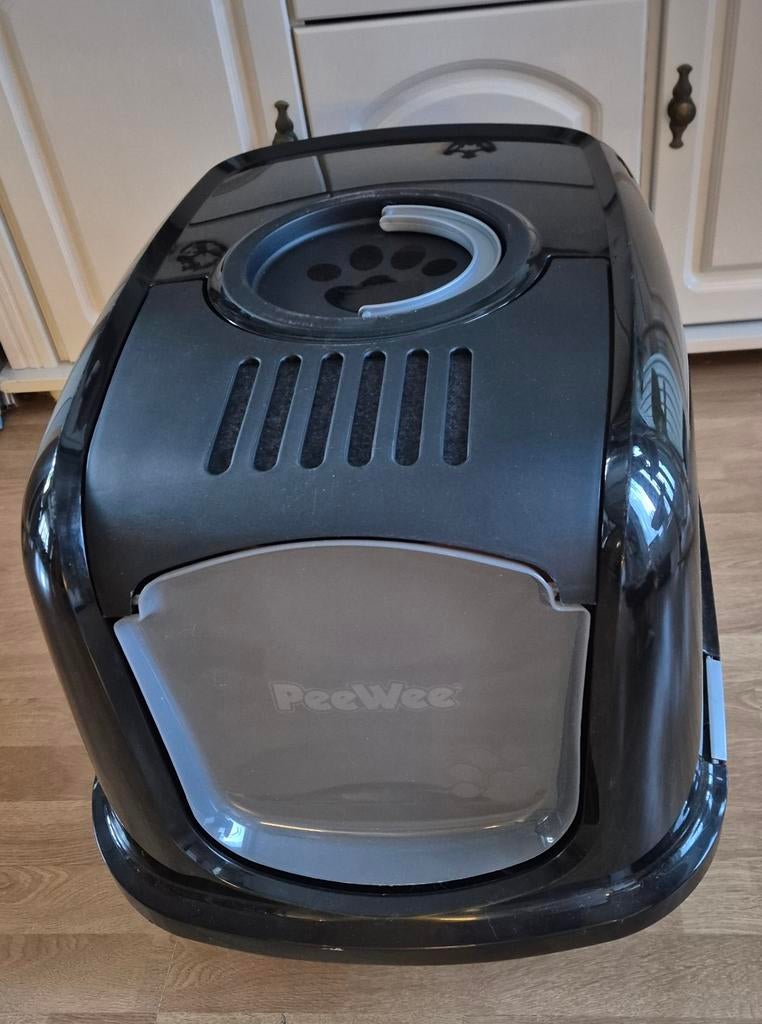 Peewee kattenbak en krabpaal, Dieren en Toebehoren, Kattenbakken, Ophalen, Gebruikt