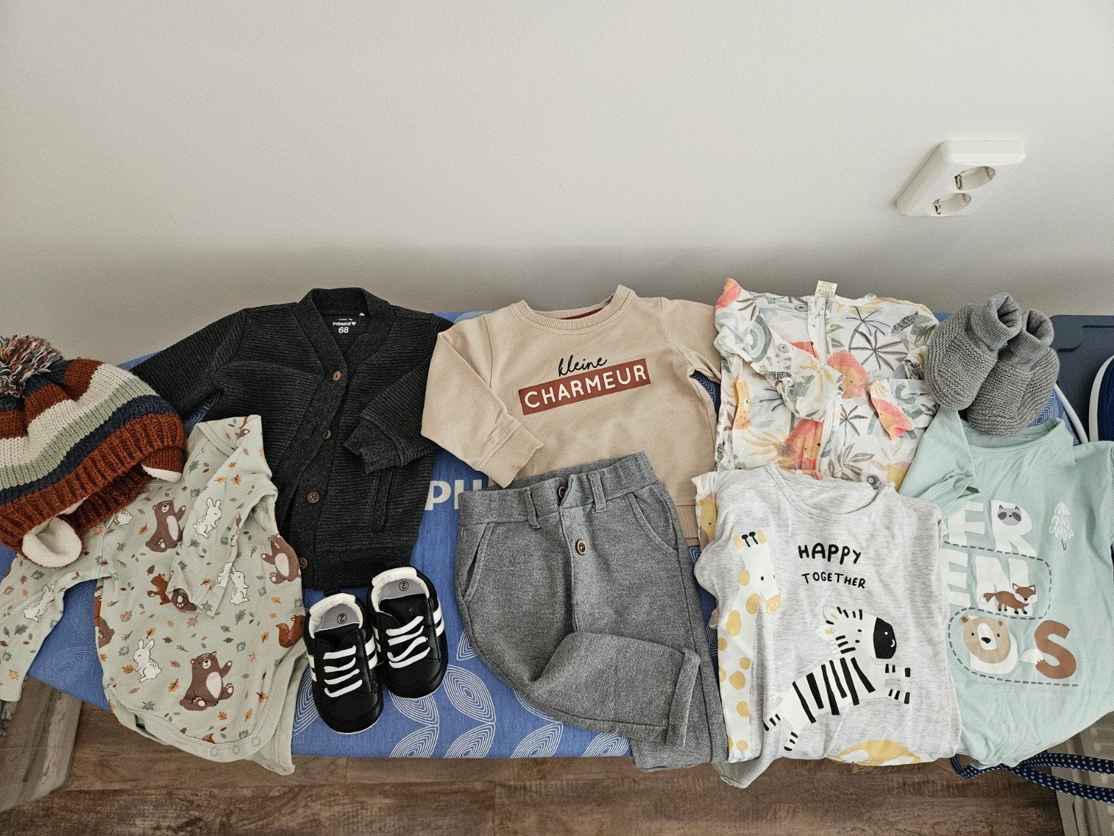 Babykleding pakket - maat 68 (o.a. Prenatal en Hema), Ophalen of Verzenden, Gebruikt, Jongetje, Overige typen
