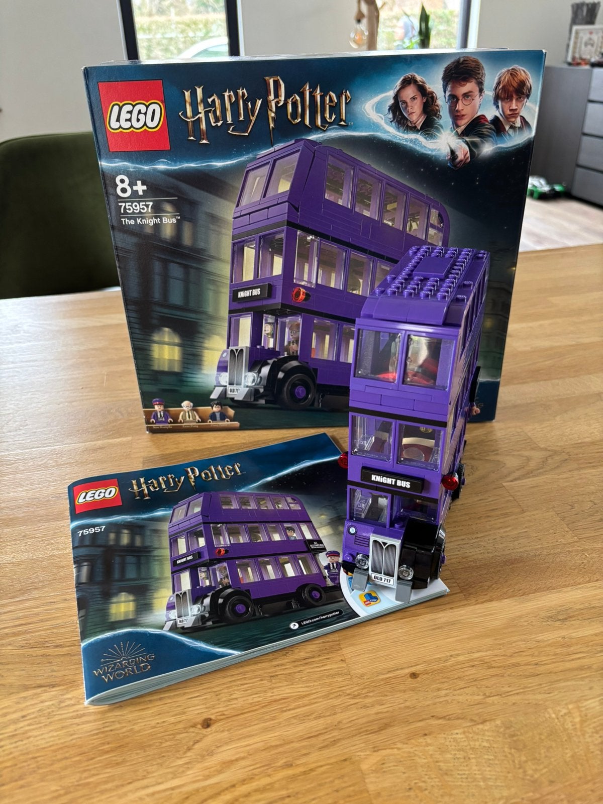 Harry Potter Lego 75957 The Knight Bus, Lego, Harry Potter, Ophalen of Verzenden, Zo goed als nieuw