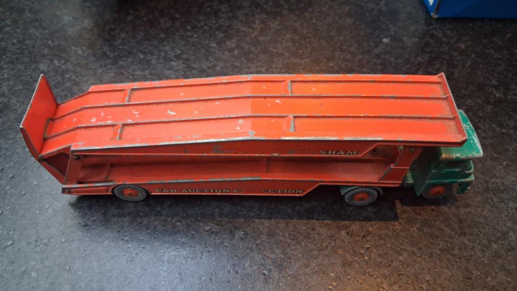 Lesney Matchbox Major Pack No. 8 Guy Warrior Car Transporter, Overige merken, Gebruikt, 1:32 tot 1:50, Overige typen