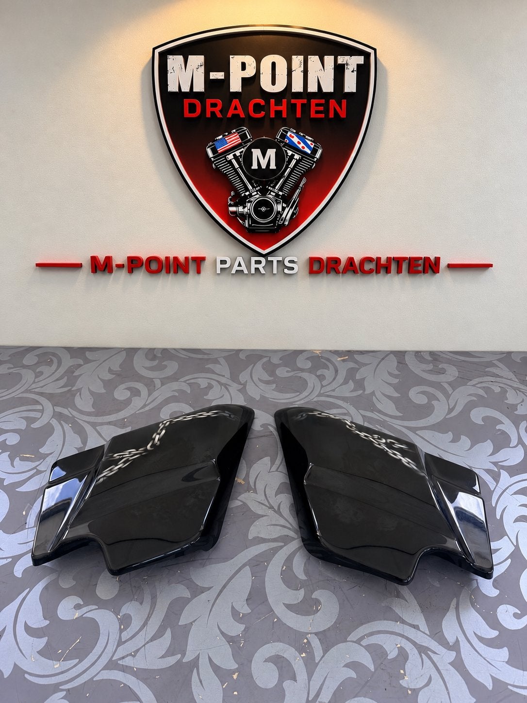 Harley-Davidson Touring Side Covers 2009-2025 – OEM 66048-09, Motoren, Ophalen of Verzenden, Gebruikt