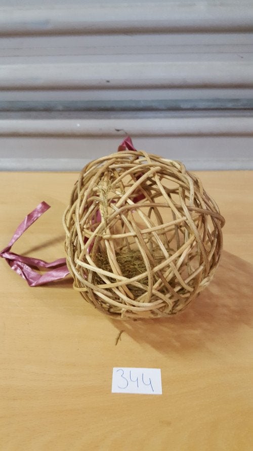 344 ] kerstbol riet, Diversen, Ophalen of Verzenden, 'T Olde Gre-j, Info@toldegrej.nl, Endepoelstraat 20f Didam