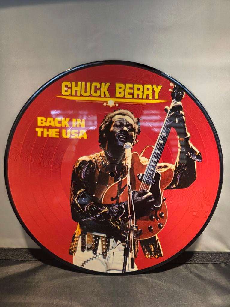 Chuck Berry - Back in the USA Picture Disc LP, Ophalen of Verzenden, Picture disc, Rock-'n-Roll, 12 inch