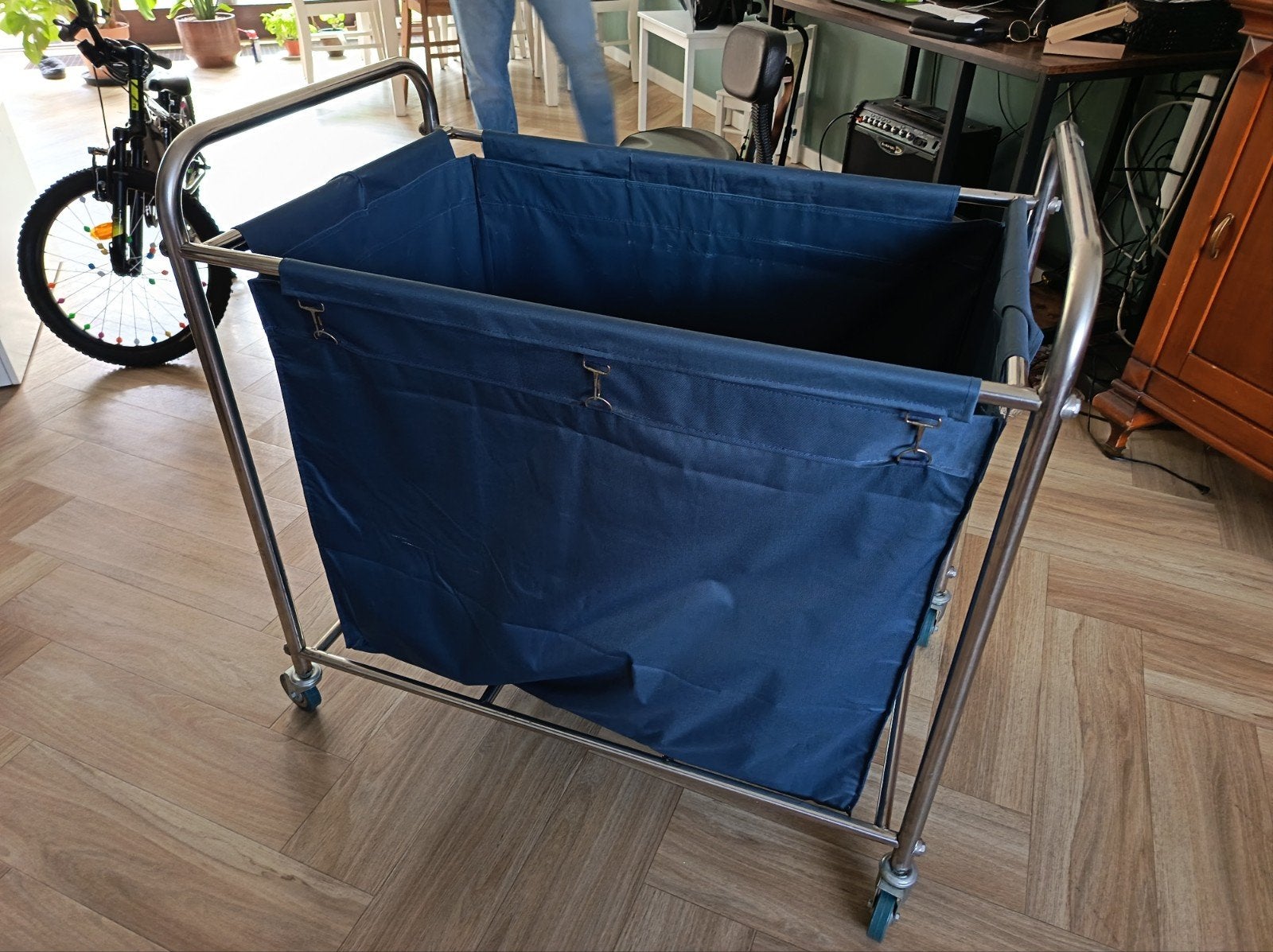 Waswagen trolley mand blauw, Ophalen, Overige typen