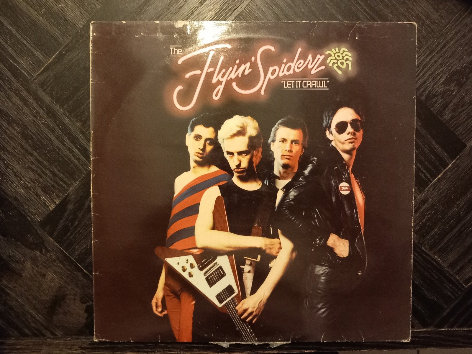 The Flyin' Spiderz - Let It Crawl LP (Rock), LP, Gebruikt, Ophalen of Verzenden, Classic Rock