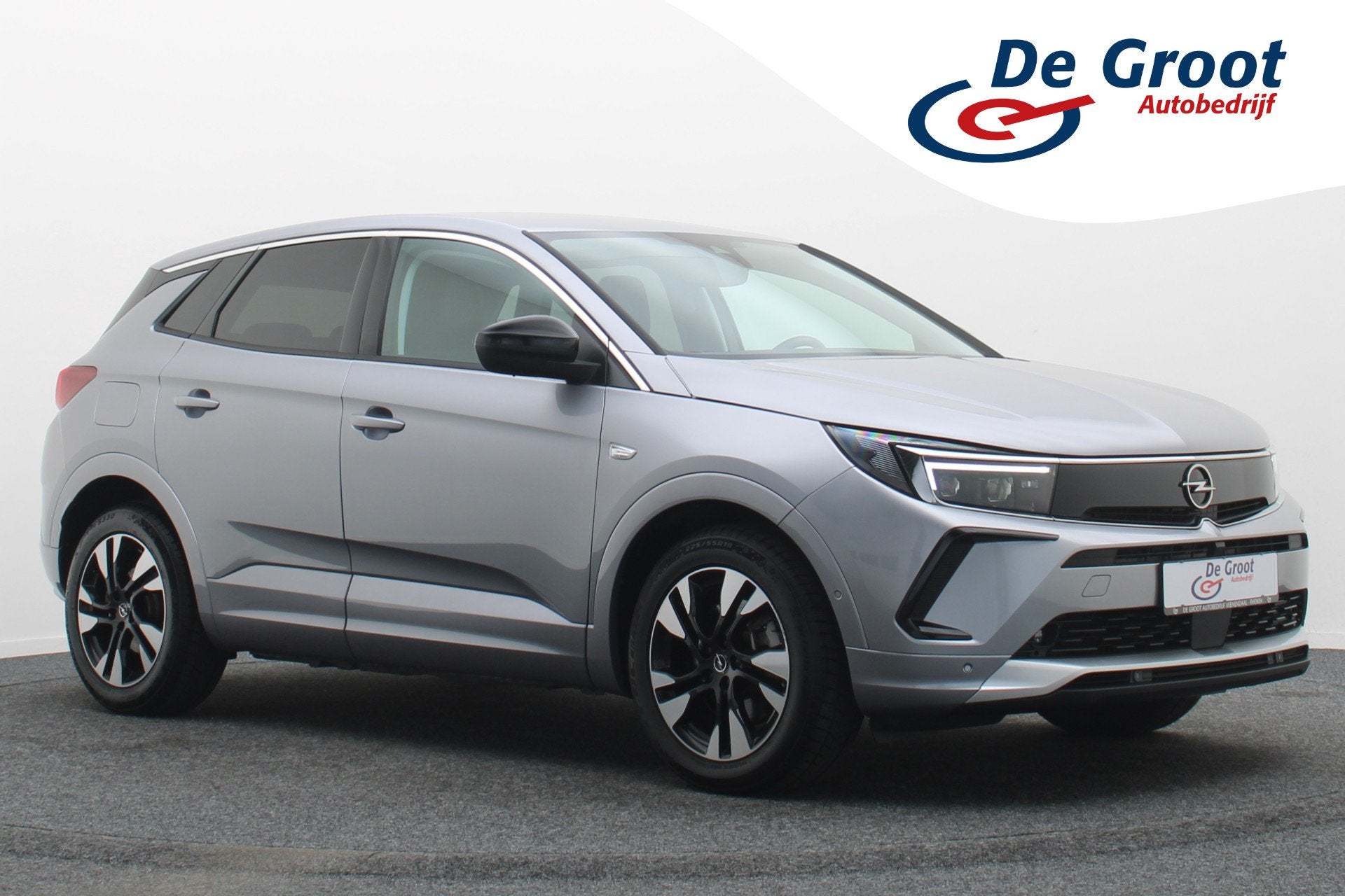 Opel Grandland 1.6 Turbo Plug-In Hybrid Elegance Virtual Coc, Gebruikt, Zwart, 4 cilinders, Leder en Stof