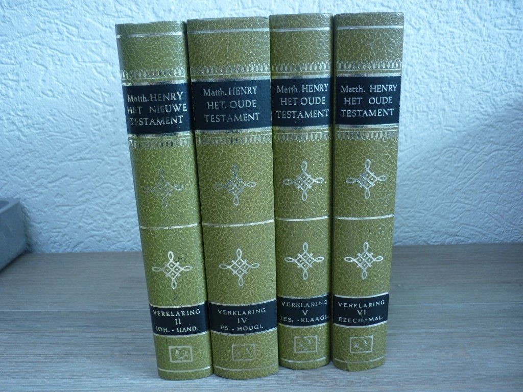 Bijbelverklaring Matthew Henry - verschillende delen, Boeken, Godsdienst en Theologie, Ophalen of Verzenden, Gelezen, Christendom | Protestants
