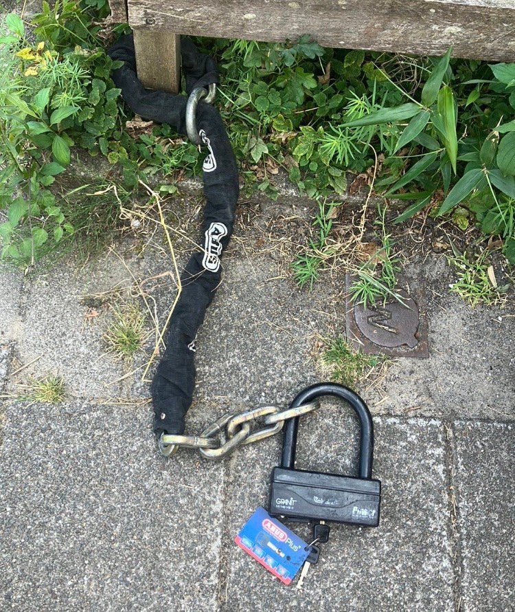 Abus granit power, Ophalen, Zo goed als nieuw