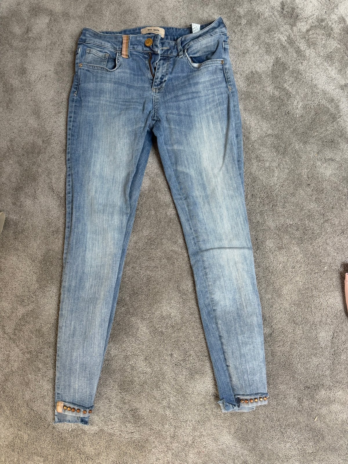 Mos Mosh jeans, lichtblauw, maat W28/W29 (confectie 36), Verzenden, Gedragen, Blauw, W28 - W29 (confectie 36)