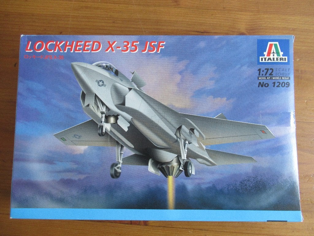 Lockheed X-35 JSF (Italeri 1/72), Hobby en Vrije tijd, 1:72 tot 1:144, Italeri, Ophalen of Verzenden, Zo goed als nieuw