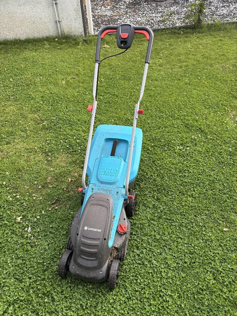 Gardena grasmaaier, Tuin en Terras, Grasmaaiers, Ophalen, Cirkelmaaier, Gebruikt, Elektrische grasmaaier