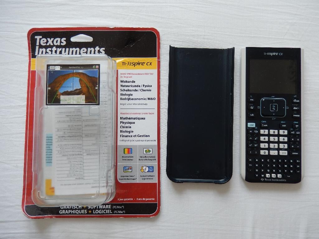 Texas instruments ti nspire cx grafische rekenmachine oplade, Ophalen of Verzenden, Grafische rekenmachine, Zo goed als nieuw