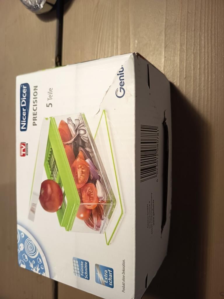 Nicer Dicer Precision 5-delige set - Groentesnijder, Overige typen, Kunststof, Nieuw, Ophalen of Verzenden