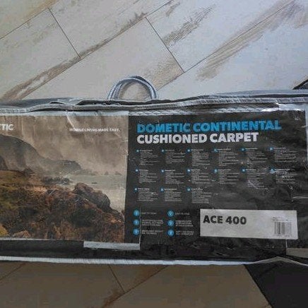 Dometic Continental Cushioned Carpet Ace 400 voortenttapijt, Caravans en Kamperen, Ophalen of Verzenden