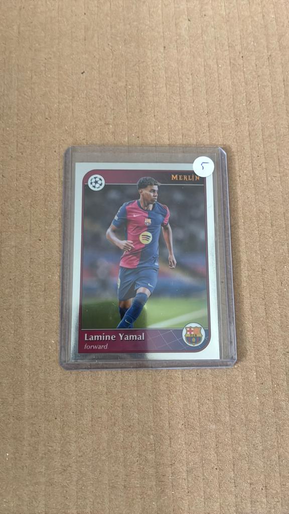 Merlin card lamine yamal, Ophalen of Verzenden, Zo goed als nieuw, Plaatje