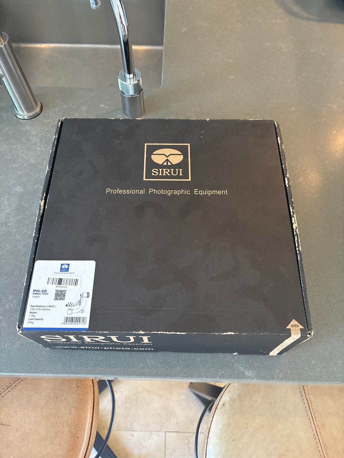 Sirui PH-20 Gimbal Head - Carbon, Overige merken, Gimbal, Ophalen, Zo goed als nieuw
