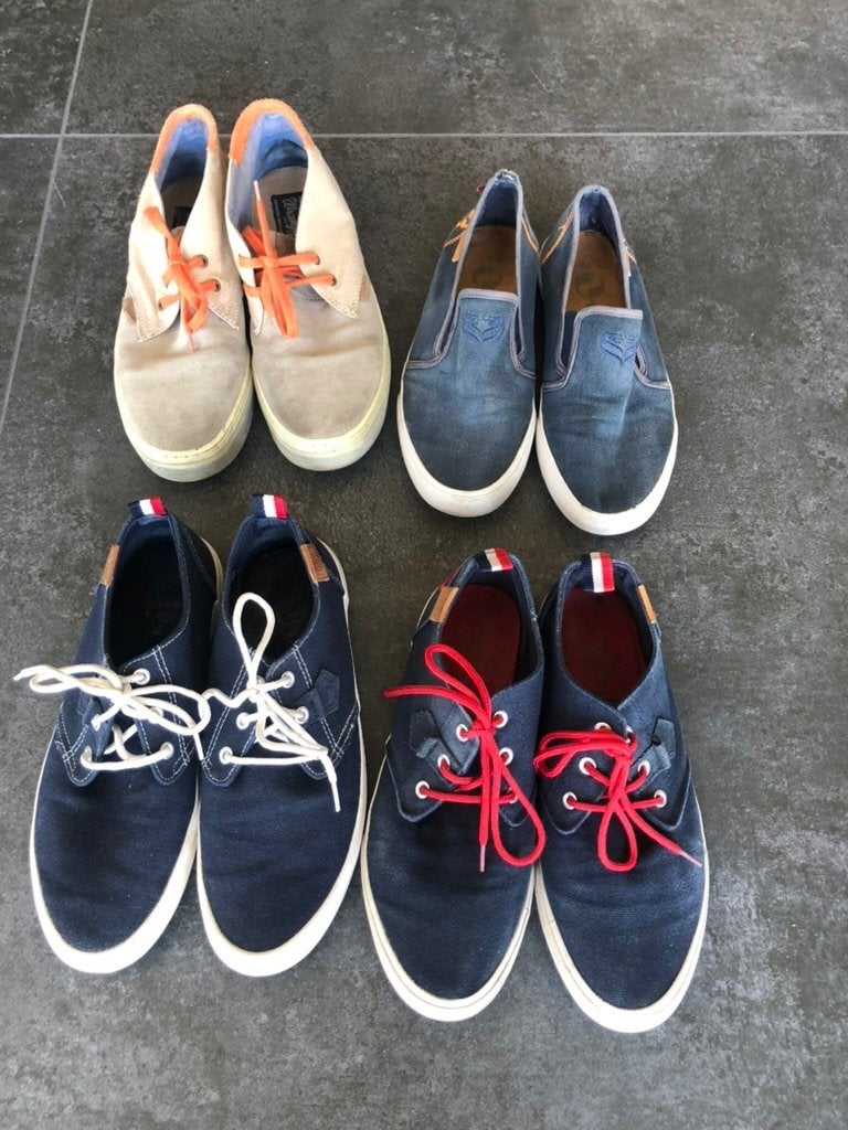 Heren schoenen, maat 41, Kleding | Heren, Schoenen, Blauw, Ophalen of Verzenden, Sneakers of Gympen, Gedragen