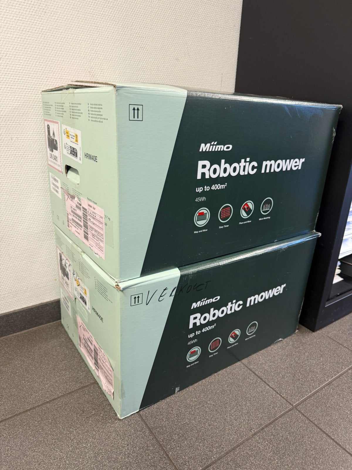 Miimo robotic mower, Ophalen of Verzenden, Nieuw, Elektrische grasmaaier, Elektrische starter