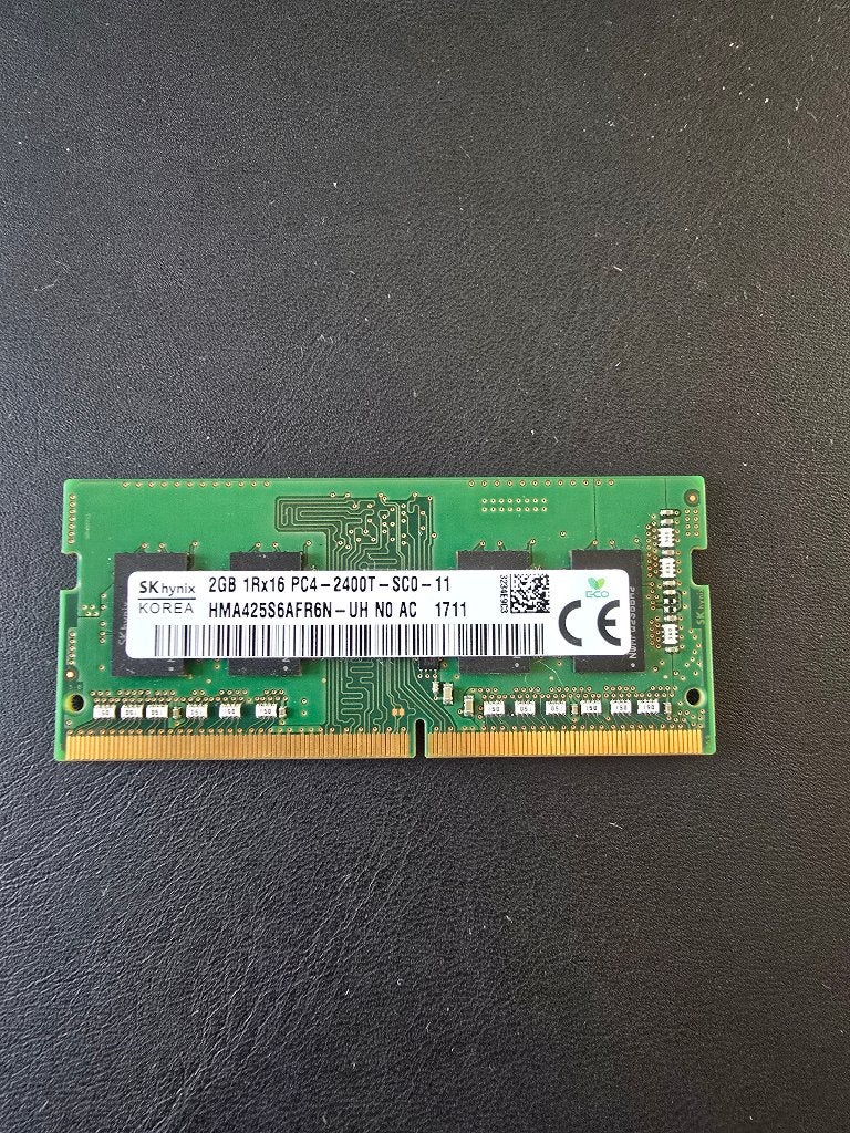 SK Hynix 2GB PC4-2400 SO-DIMM DDR4 geheugen, DDR4, Ophalen of Verzenden, 2 GB, Laptop
