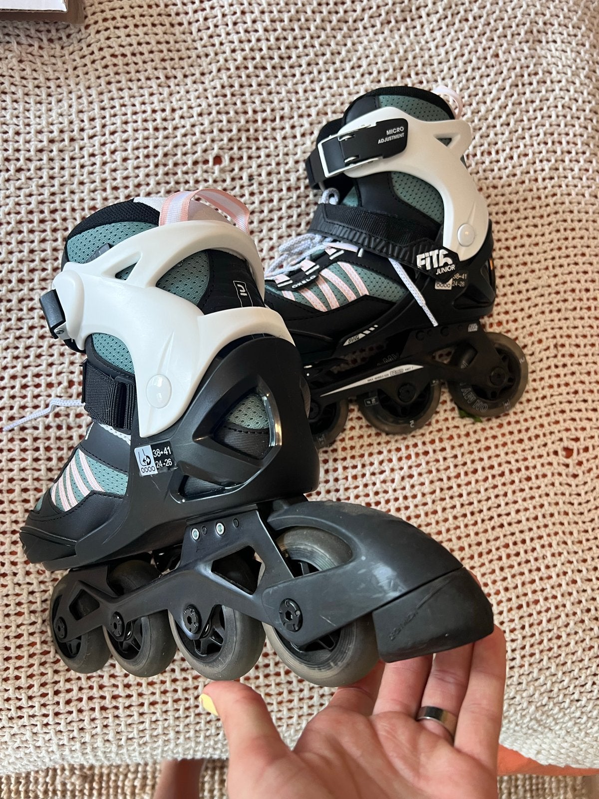 Decathlon inline skates - verstelbaar maat 38-41, Ophalen, Gebruikt, Overige typen, Overige merken