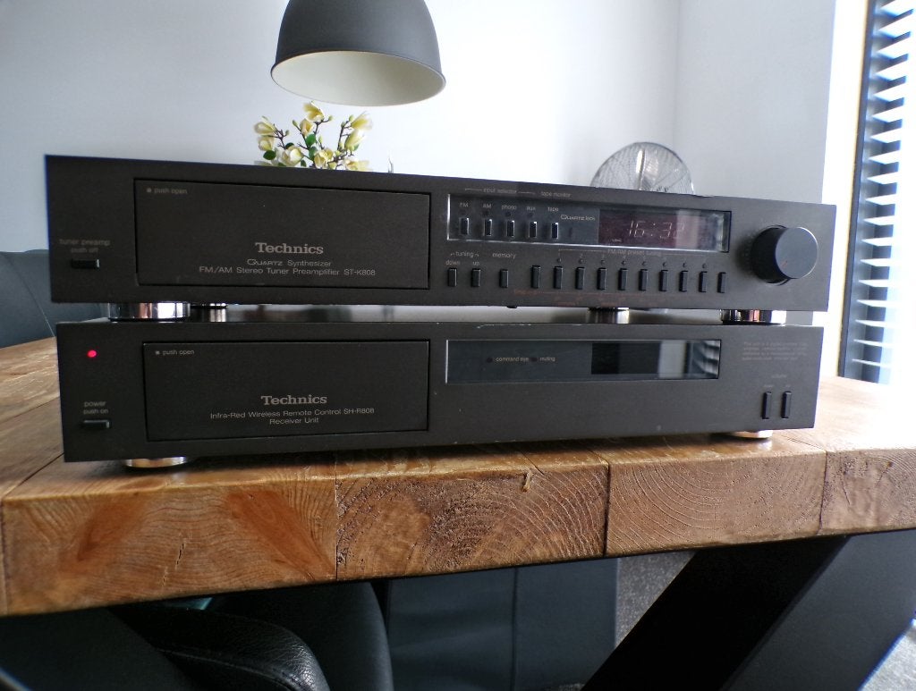 4dlg Technics/Dynavox voor-eindversterker met timer en tuner, Audio, Tv en Foto, Overige merken, Gebruikt, Tuner of Radio, Losse componenten