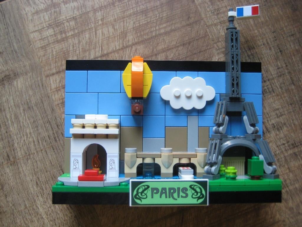 Parijs ansichtkaart lego 40568, Ophalen of Verzenden, Nieuw, Complete set, Lego