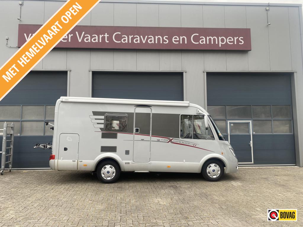 Hymer Exsis-I Totaal Lengte 590cm met Autark Pakket XLGarage, Caravans en Kamperen, Campers, Luifel, Ringverwarming, Tot en met 2