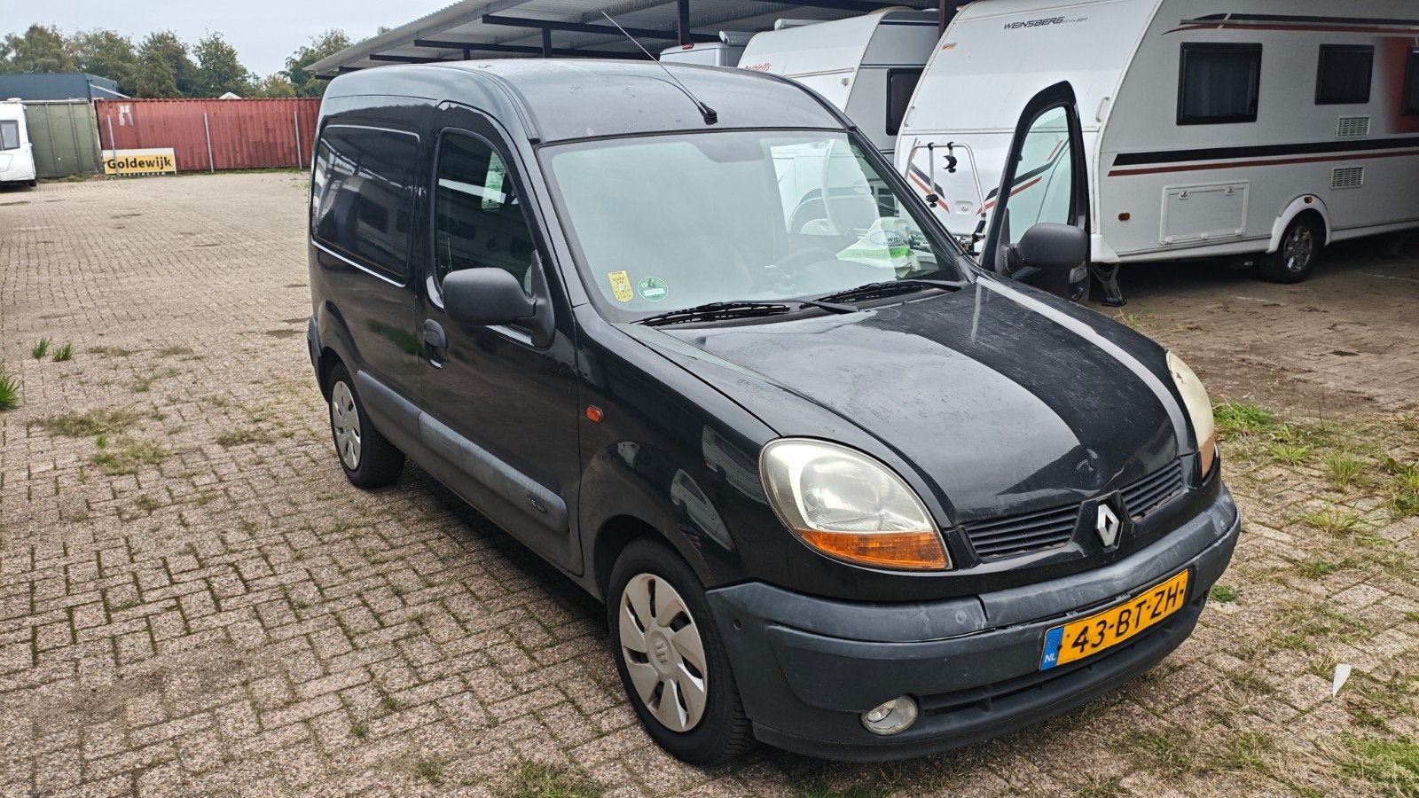 Renault Kangoo 1.6 16V AUT 2005, Renault, 1070 kg, Origineel Nederlands, 2 stoelen