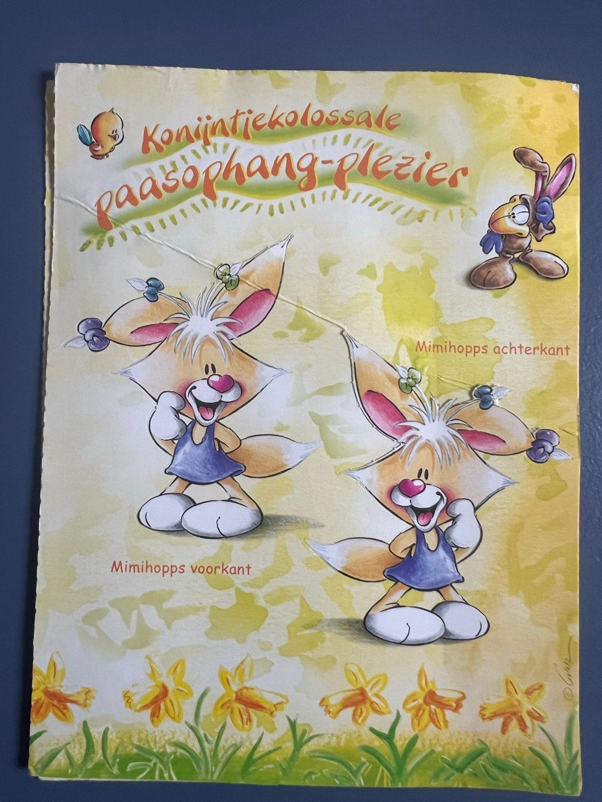 Diddl Paasophang-plezier knutselvel, Ophalen of Verzenden, Verschillende figuren, Nieuw, Papier, Kaart of Schrift