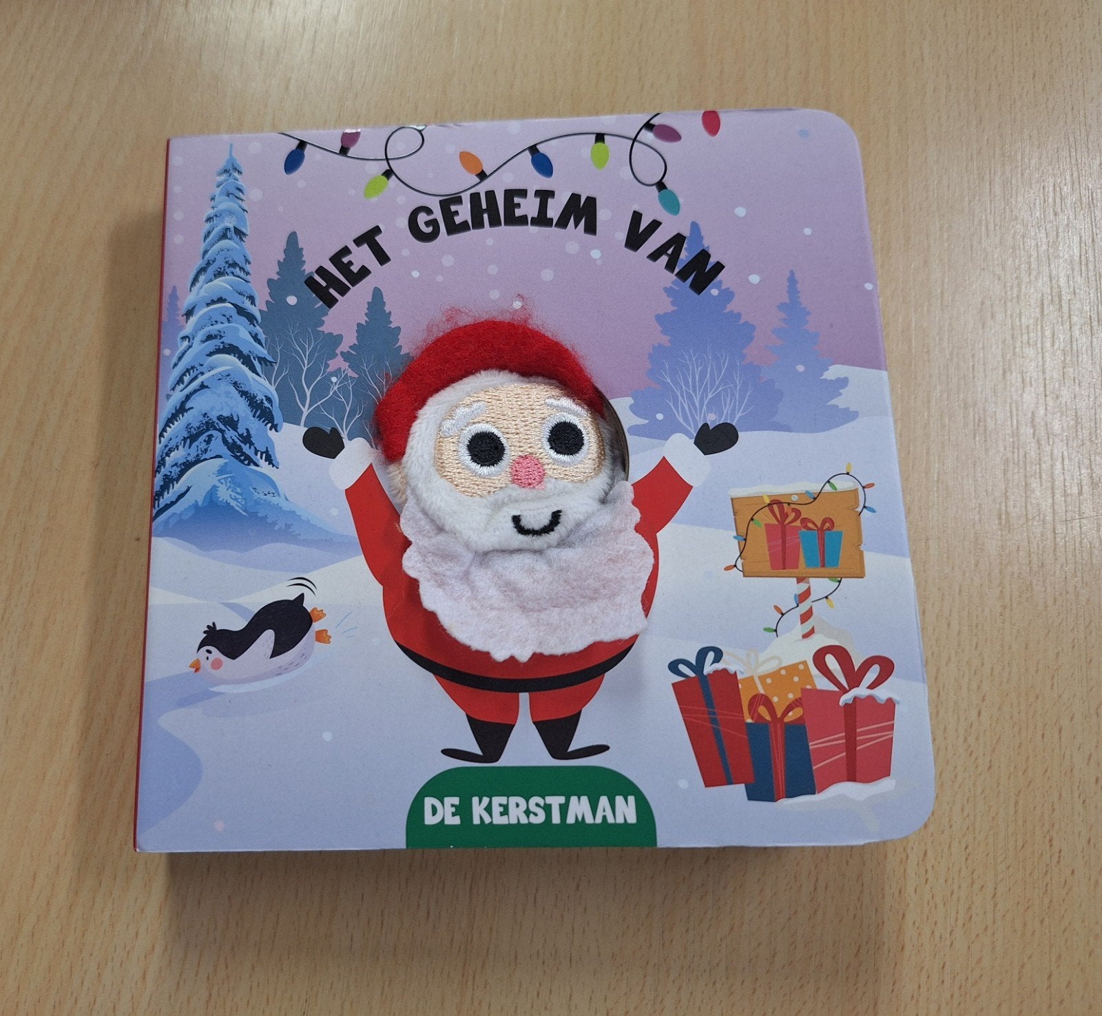 Het geheim van de Kerstman, 3 tot 4 jaar, Nieuw, Ophalen of Verzenden, Uitklap-, Voel- of Ontdekboek