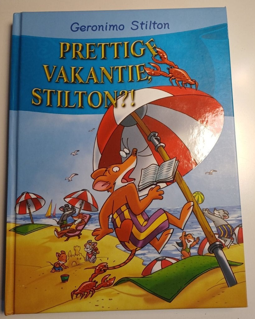 Prettige vakantie, Stilton?!, Europa overig, Geronimo Stilton, Verzenden, Zo goed als nieuw