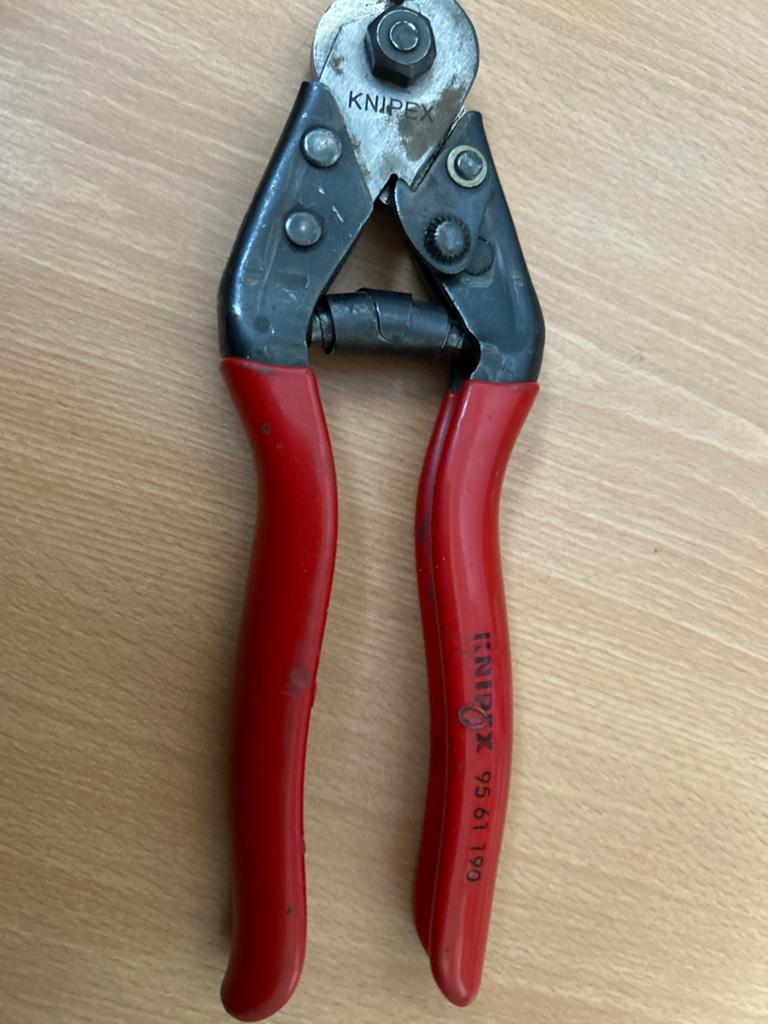 Knipex 95 61 190 Kabelschaar - Gebruikt, Ophalen, Gebruikt