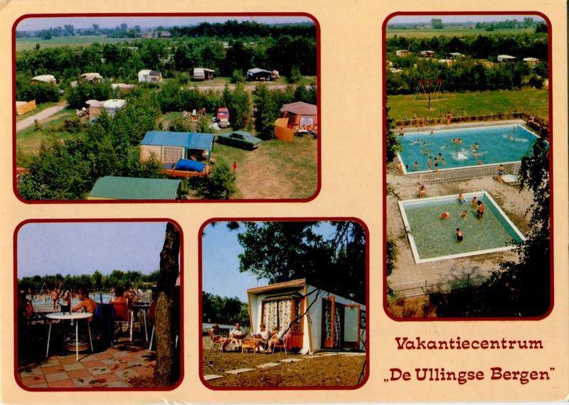 B24 Sint Anthonis Camping DE ULLINGSE BERGEN vakantiecentrum, Ophalen of Verzenden, 1960 tot 1980, Noord-Brabant