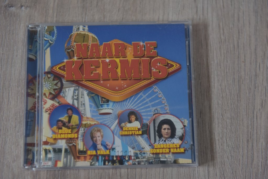 NAAR DE KERMIS - 2CDbox diversen artiesten, Verzenden, Verzamelalbum, Nederlandstalig, Inclusief doosje