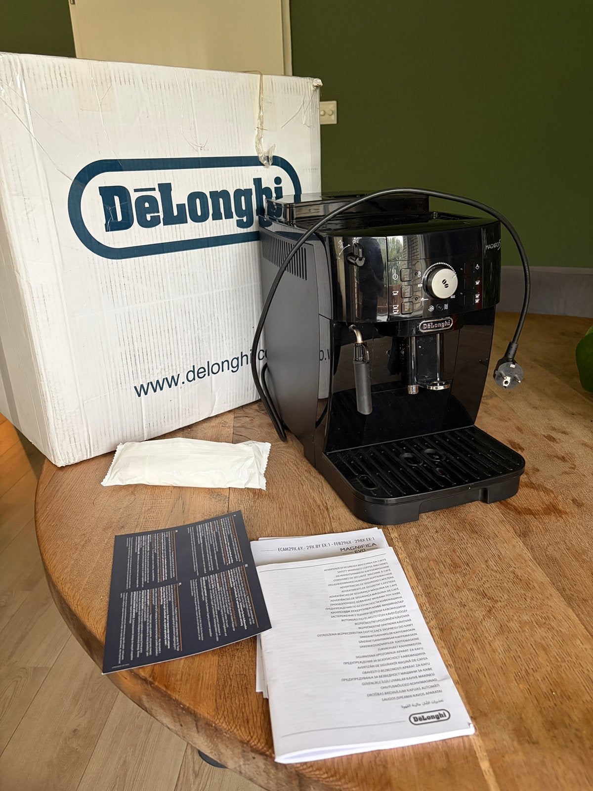 ZGAN Delonghi Magnifica S koffiemachine bonen
