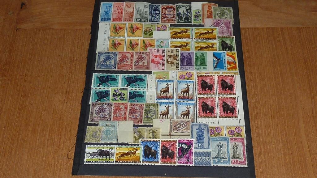 Congo Belgie,Ruanda-Urundi,Belgie,Taxe,Specimen.3, Verzenden, Nederland en Buitenland