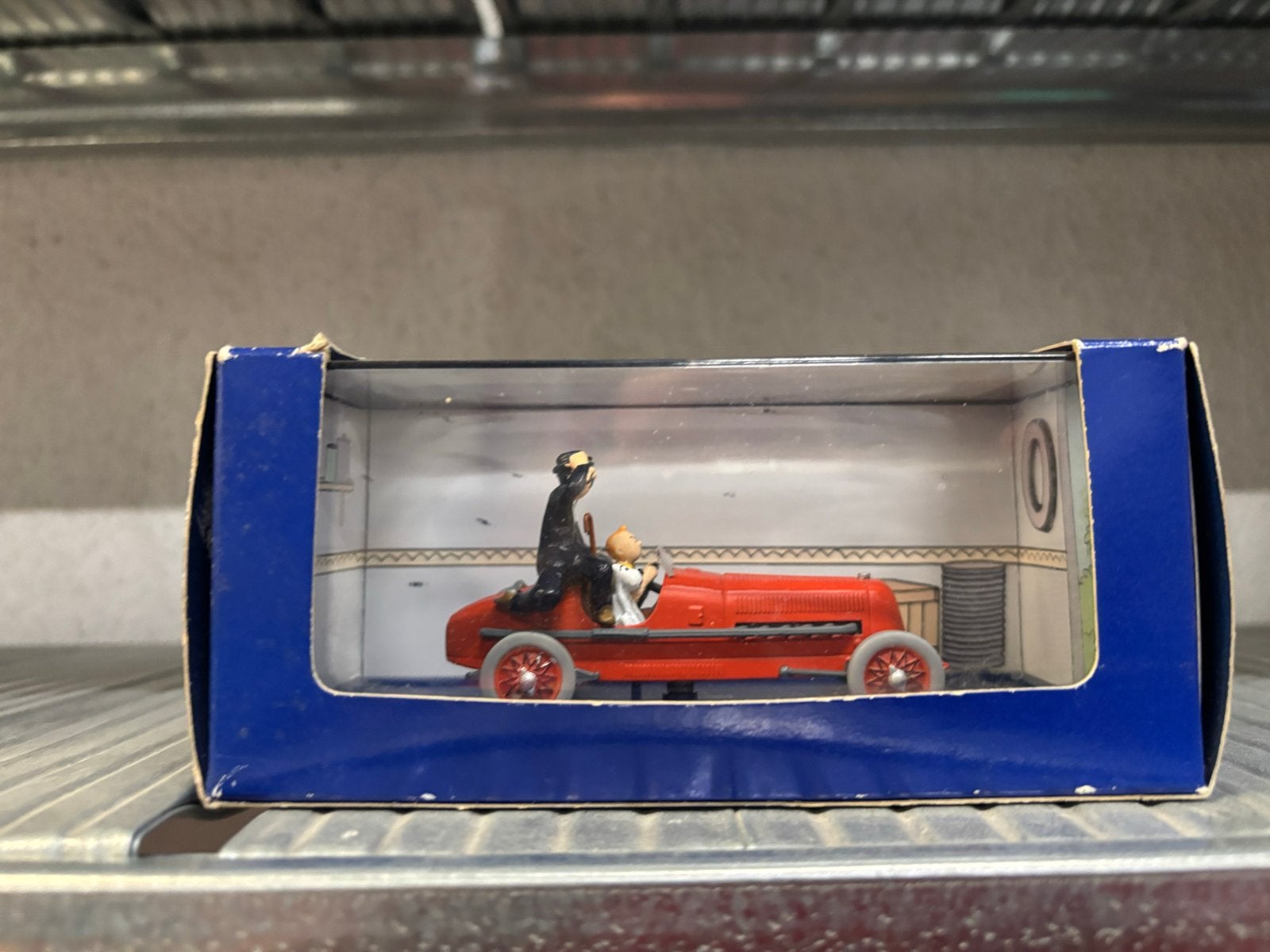 Kuifje De Rode Racewagen uit De Sigaren van de Farao, Ophalen of Verzenden, Zo goed als nieuw