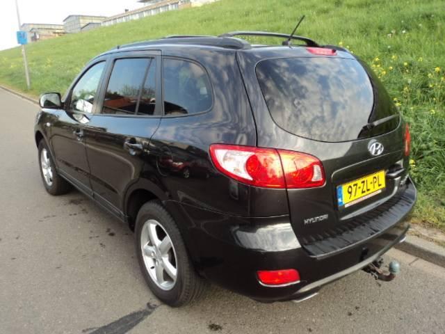 Hyundai Santa Fe 2.2 CRDi VGT 2WD DynamicVersion 7Persoons N, Auto's, Hyundai, Gebruikt, 150 pk, Zwart, Bedrijf