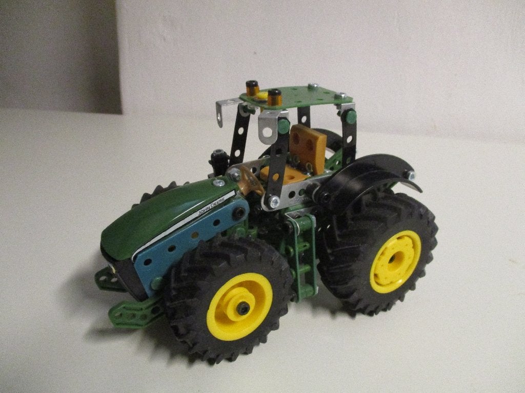Meccano John Deere trekker, Hobby en Vrije tijd, Ophalen of Verzenden, Gebruikt, Tractor of Landbouw, Overige merken