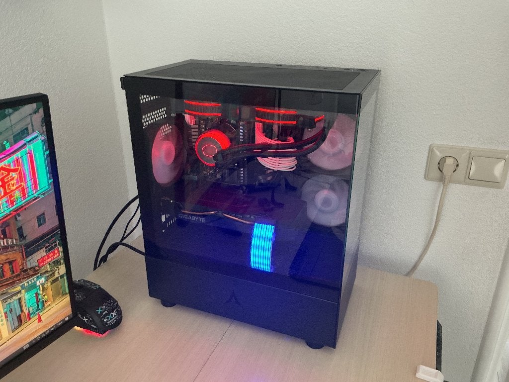 Gaming pc, Computers en Software, Desktop Pc's, Zo goed als nieuw, 3 tot 4 Ghz, HDD, SSD, 16 GB, Met videokaart, Gaming, Ophalen