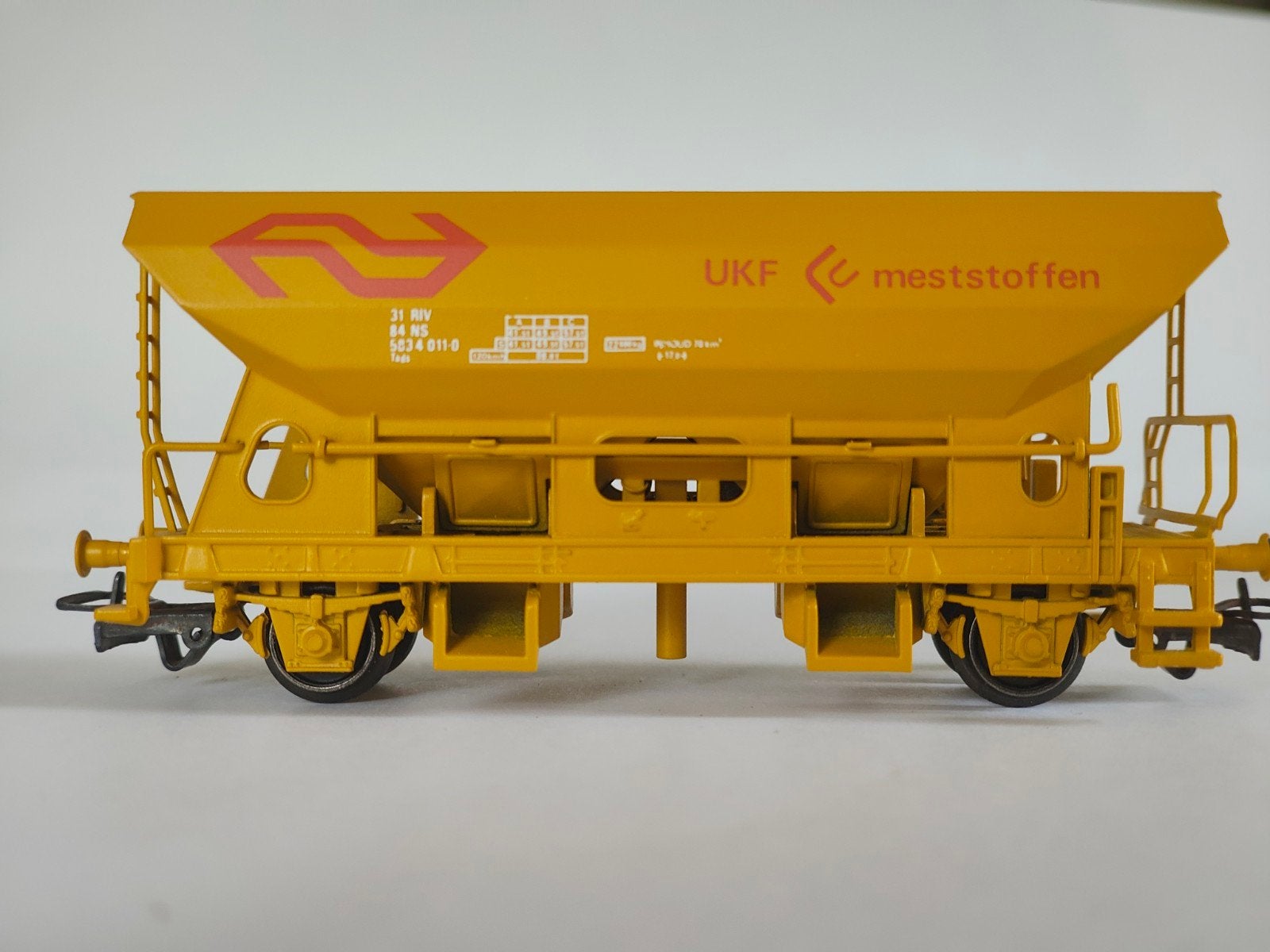 Märklin Zelflosser "UKF meststoffen" wss uniek ombouw model!, Wisselstroom, Wagon, Ophalen of Verzenden, Märklin